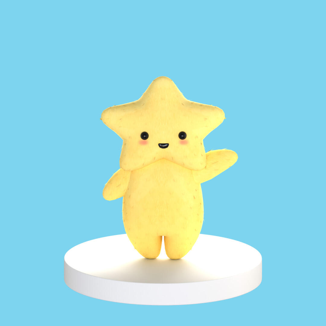 Cute Mini Star Plushie